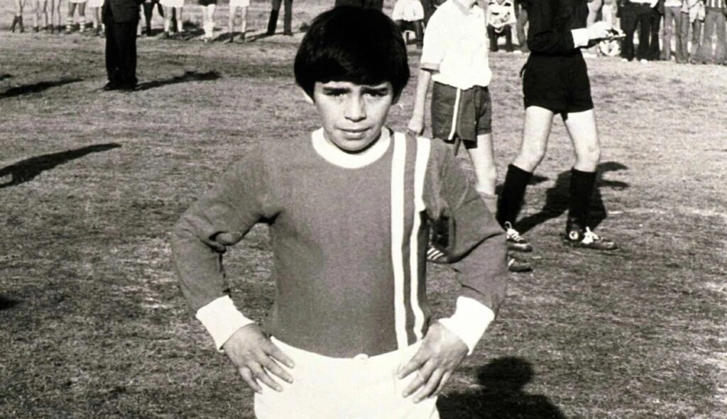 maradona childhood