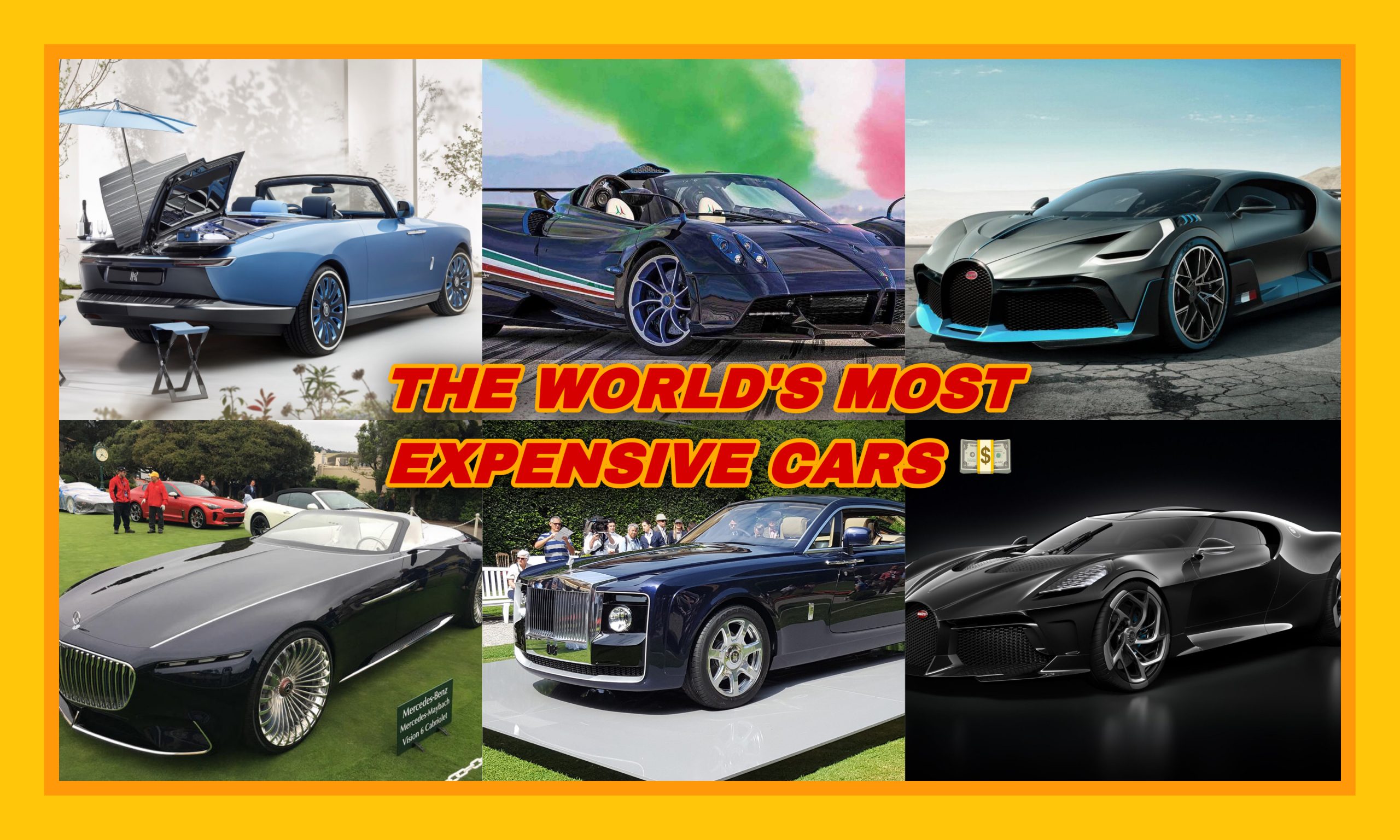 Most Expensive Cars In The World And Their Prices